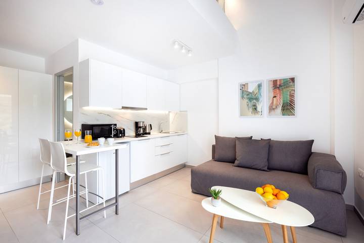 Ferienwohnung für 3 Personen, mit Balkon und Garten in Rethymno und Umgebung - 4