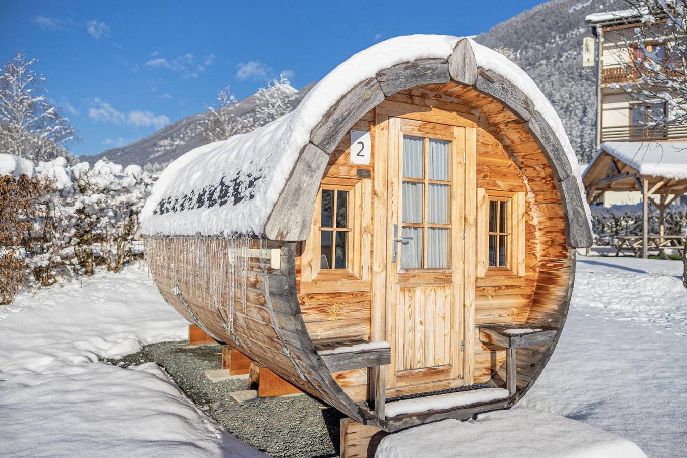 Europarcs Hermagor-Nassfeld — Trekkerhütte 2+1 in Hermagor, Hermagor-Pressegger See