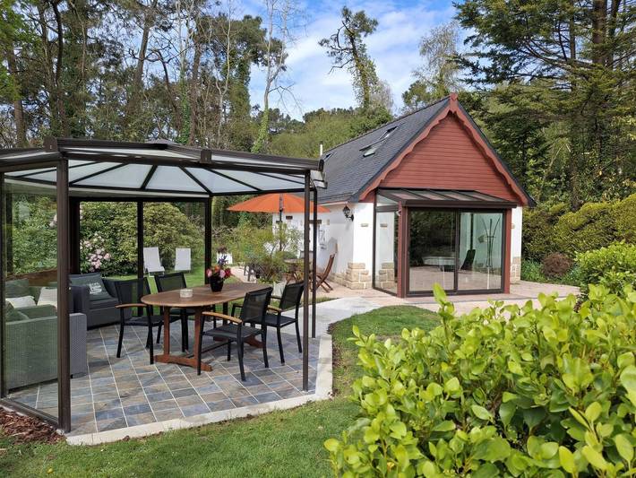 Gîte pour 4 personnes, avec Terrasse ainsi que Jardin et Vue à Plourivo - 2