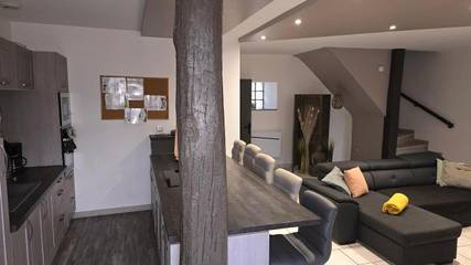 Location de vacances pour 7 personnes, avec vue à Beauvoir