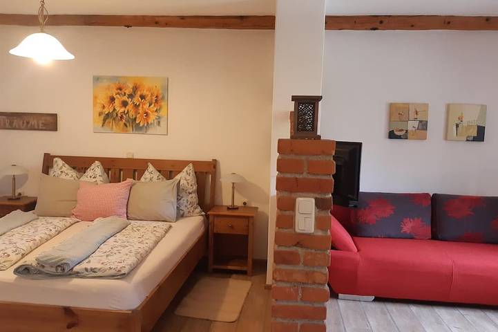Ganze Wohnung, Apartment im Landhausstil (42qm) mit voll ausgestatteter Küche in Sankt Peter in der Au, Mostviertel