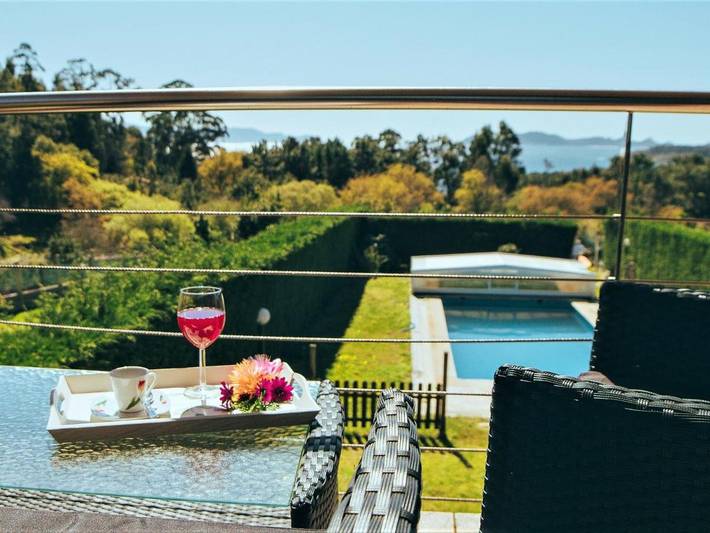 Chalet para 5 personas, con jardín además de piscina y terraza en Morrazo - 2