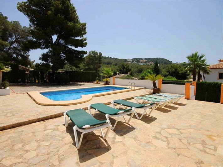 Villa für 6 Personen, mit Terrasse und Pool sowie Garten an der Costa Blanca - 4