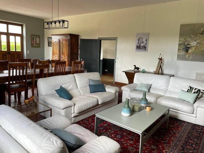 Chambre d’hôte pour 7 personnes, avec jardin ainsi que piscine et vue à Tendu - 3