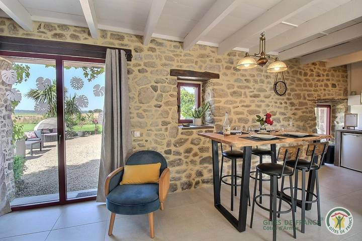 Gîte für 2 Personen, mit Sauna und Terrasse sowie Whirlpool und Garten in Côtes-d'Armor - 4