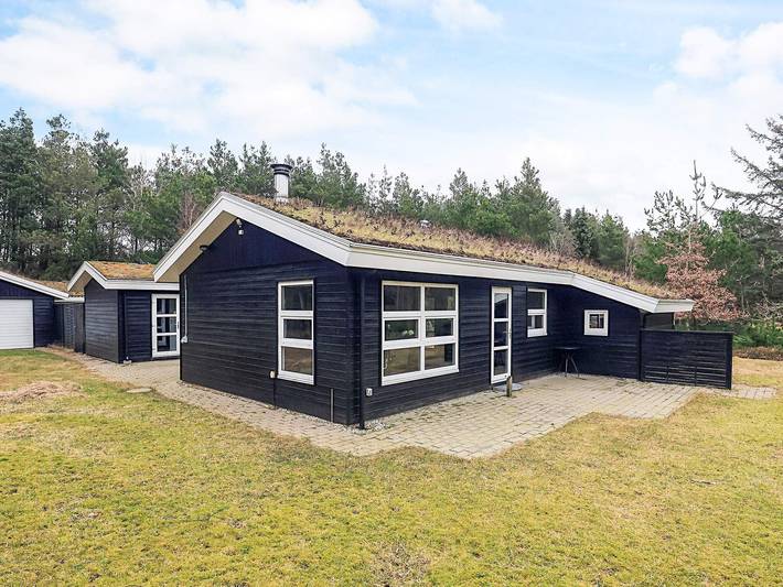 Feriehus for 6 personer, med terrasse og sauna i Blokhus