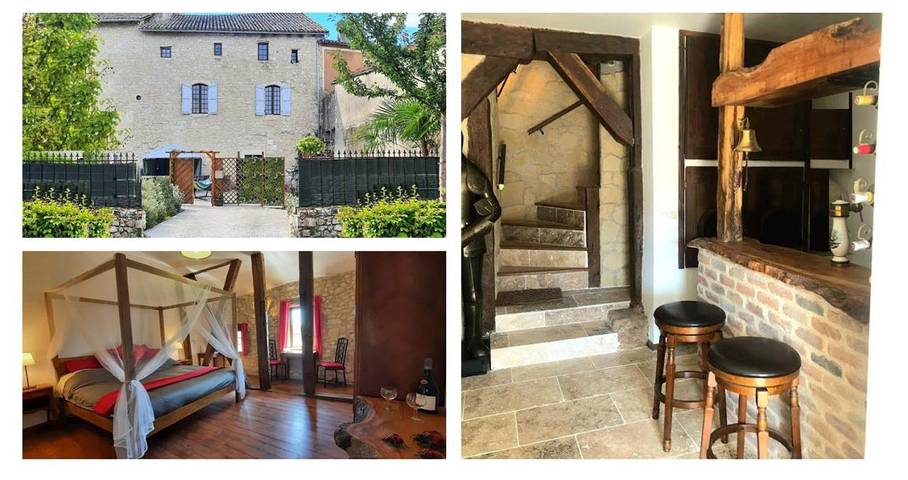 Location de vacances pour 2 personnes, avec vue et jardin à Issigeac - 3