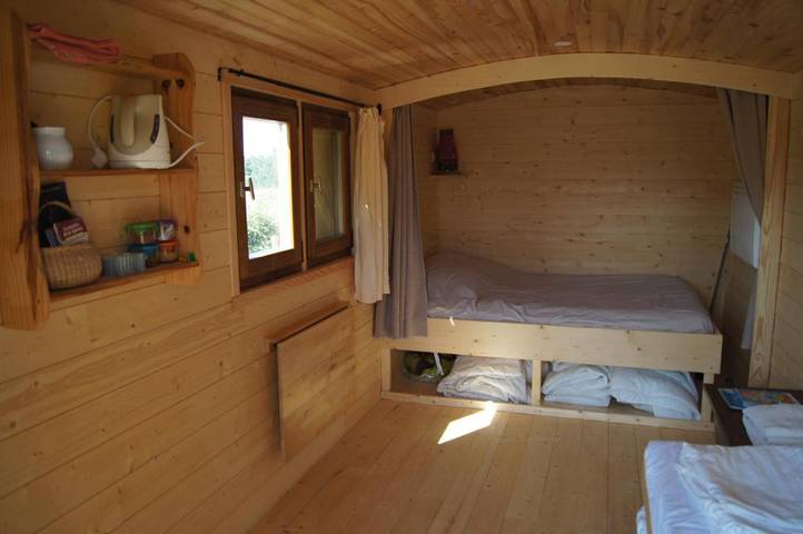 Chambre d’hôte pour 4 personnes, avec Balcon ainsi que Terrasse et Jardin