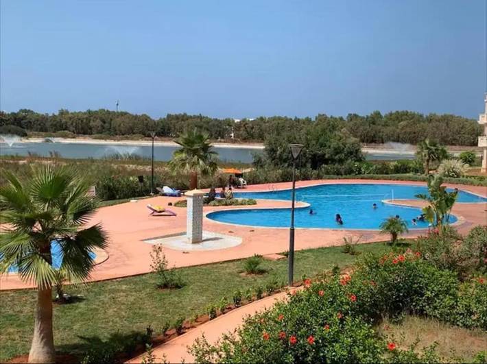 Ferienwohnung für 4 Personen, mit Garten und Pool sowie Ausblick - 1