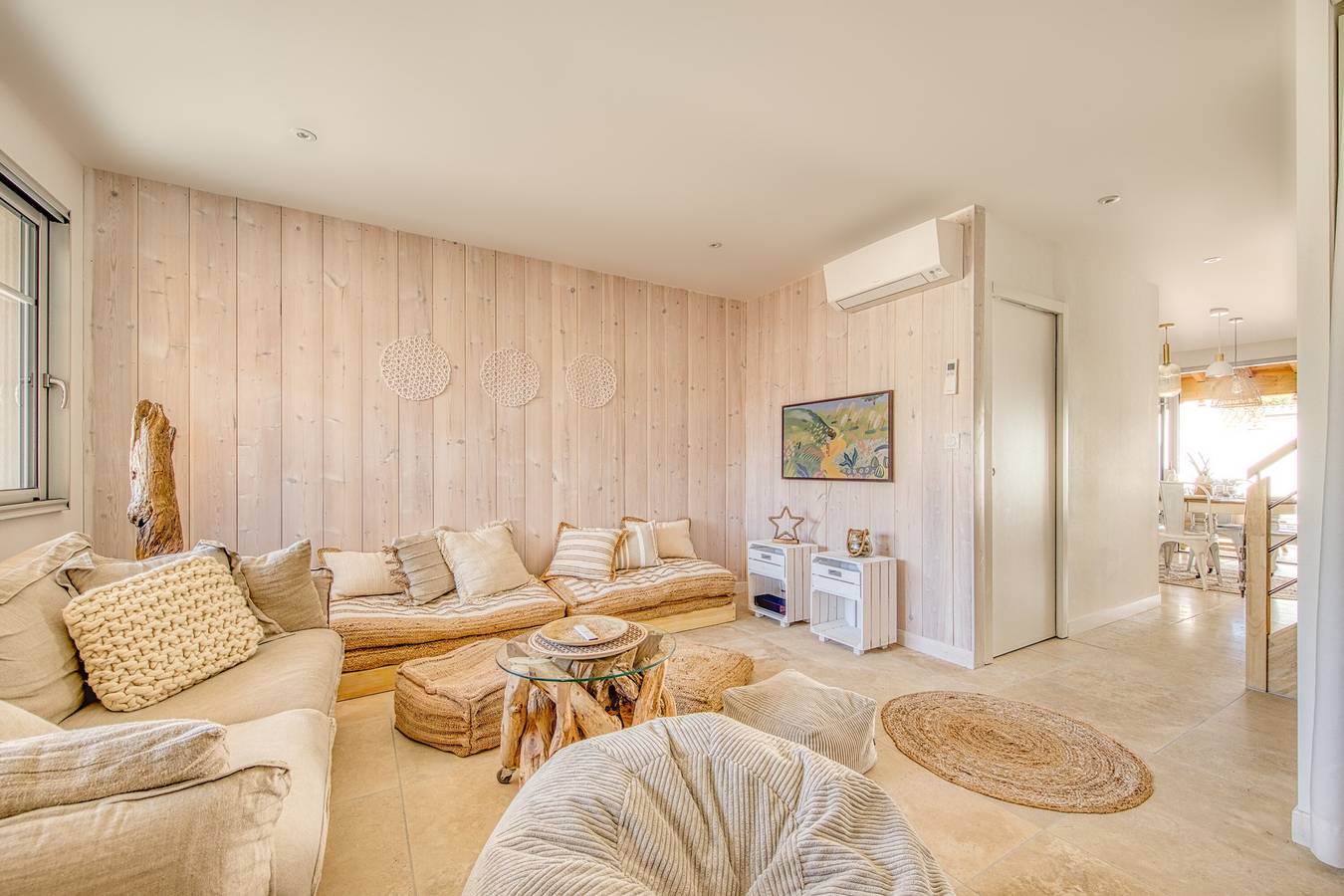 Maison de vacances 'Maison De La Plage' avec piscine privée, Wi-Fi et climatisation in Hourtin Plage, Hourtin