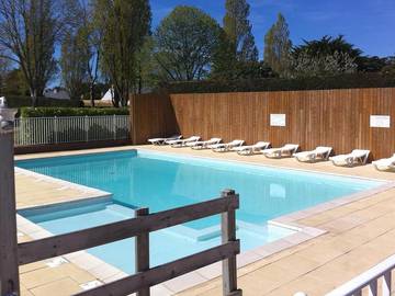 Mobil home pour 4 personnes, avec bassin pour enfant à Saint-Gildas-de-Rhuys