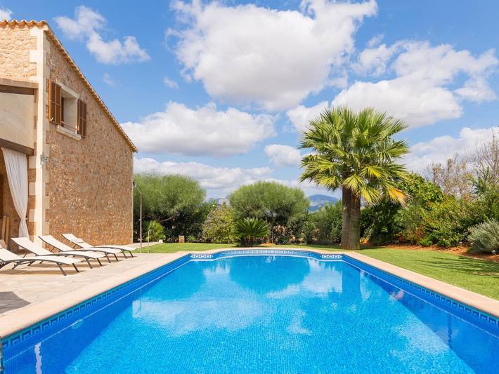 Finca für 8 Personen, mit Garten und Pool, kinderfreundlich auf Mallorca Inselmitte - 4