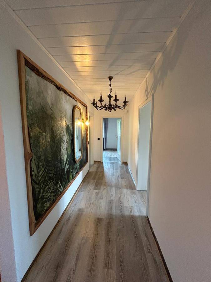 Ferienwohnung für 7 Personen, mit Balkon und Terrasse sowie Ausblick