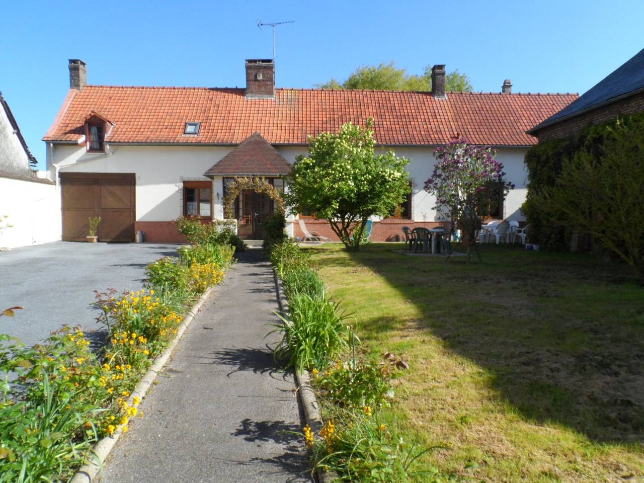 Grande maison familiale, gîte en baie de Somme in Feuquières-en-Vimeu, Région d'Abbeville