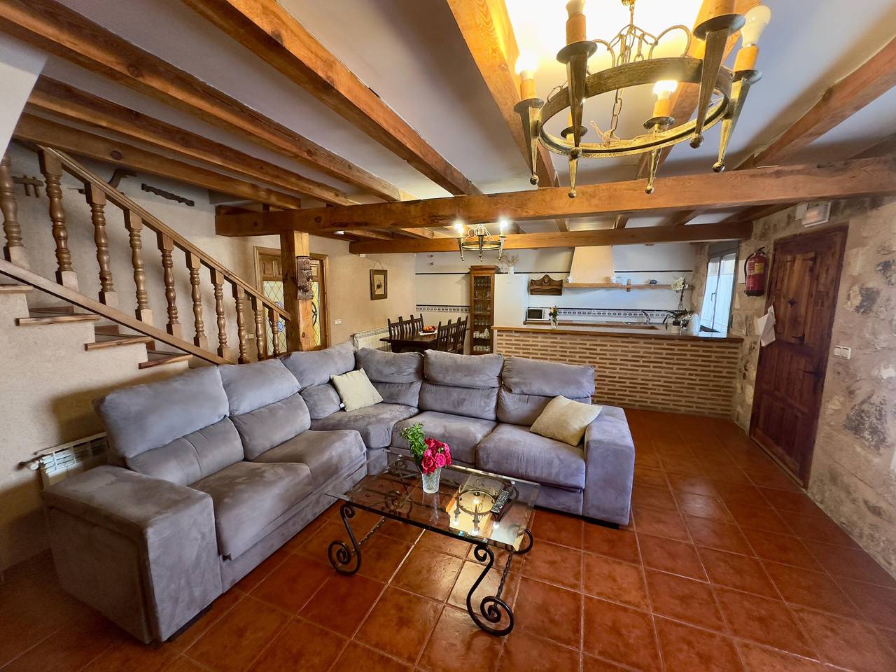 Casa Rural 'La Escondida' con Terraza Privada y Wi-Fi in Duruelo, Provincia de Segovia
