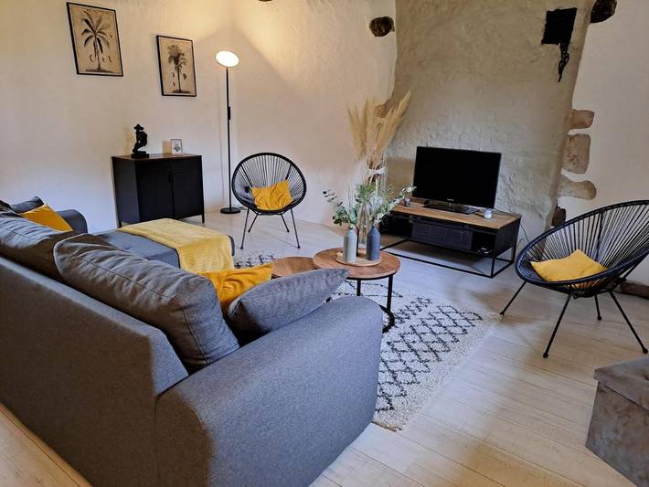 Gîte pour 4 personnes, avec jardin et vue à Oizon