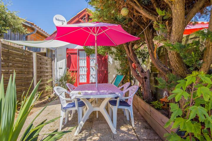 Maison de vacances pour 3 personnes, avec jardin, adapté aux familles en Gironde
