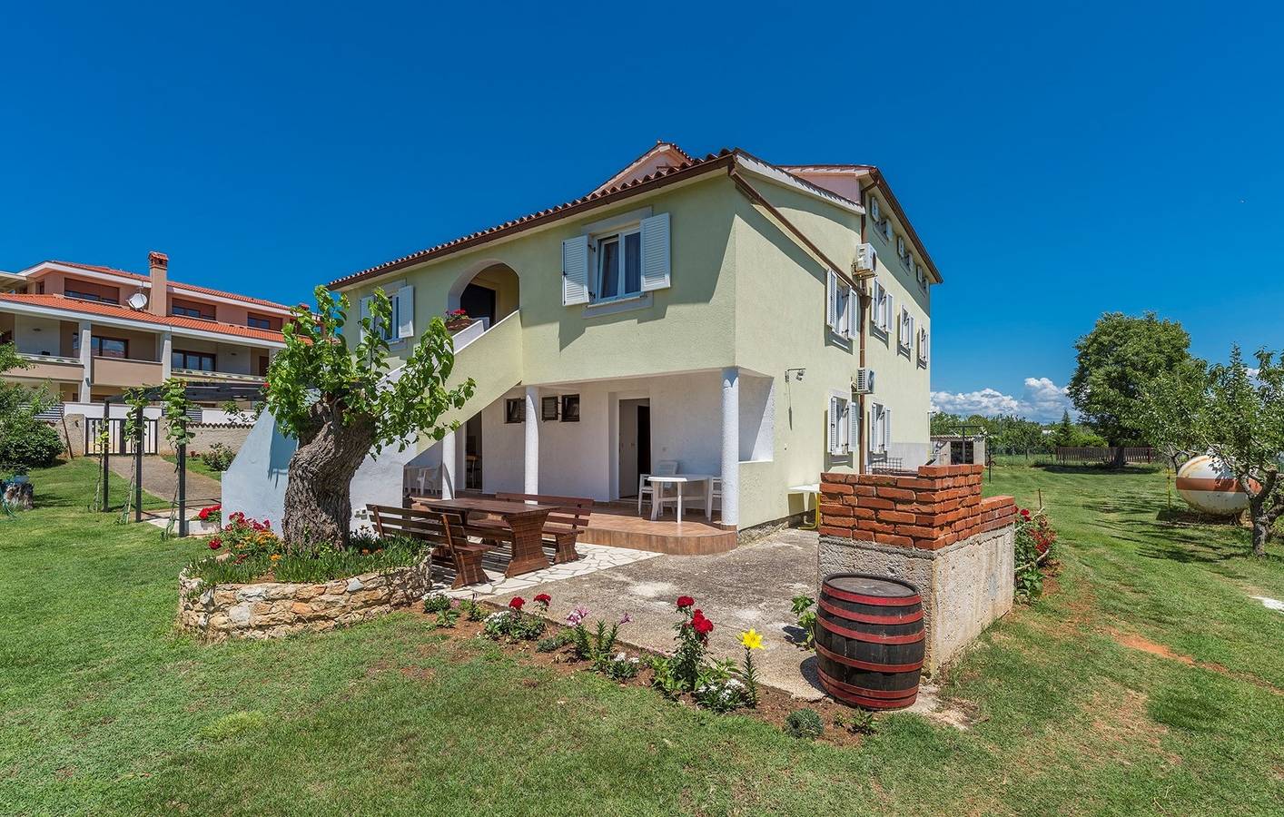 Cały apartament, Apartament wakacyjny dla 2 osób z balkon/ taras in Fazana, Południowe Wybrzeże Istrii