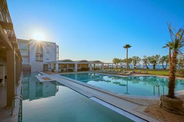 Hotel für 2 Personen, mit Kinderpool und Pool sowie Garten und Ausblick auf Kreta