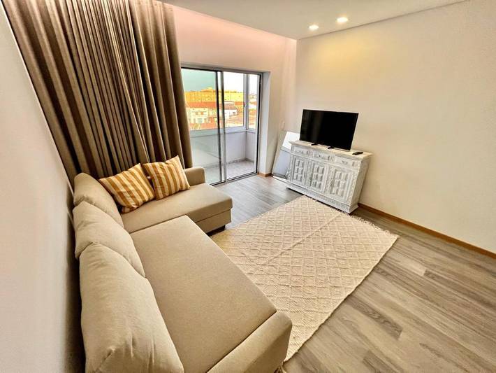 Apartamento de férias para 4 pessoas, com vista e terraço em Aver-o-Mar