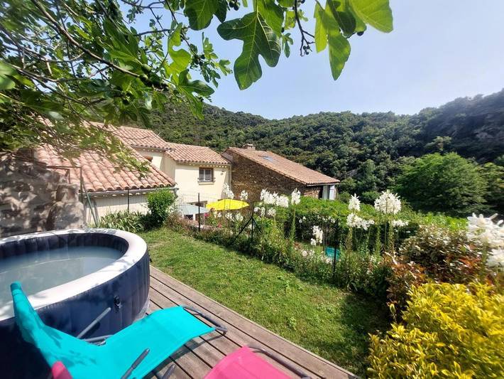 Maison de vacances pour 6 personnes, avec jardin et vue