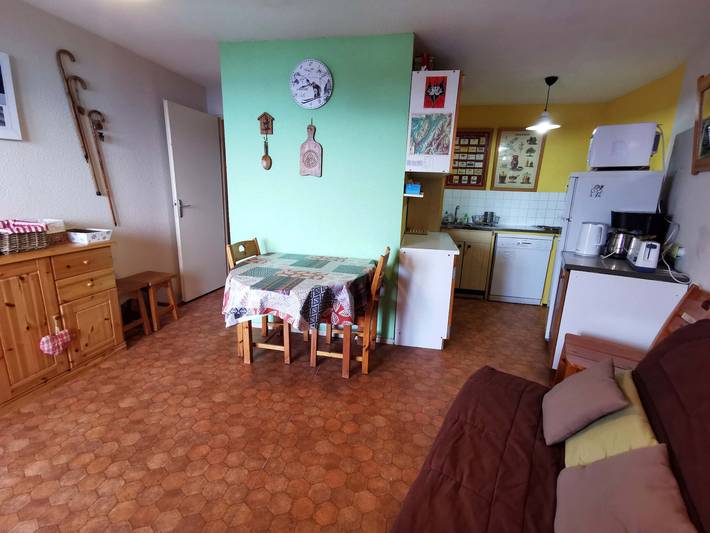 Gîte pour 6 personnes, avec balcon à Les Adrets - 4