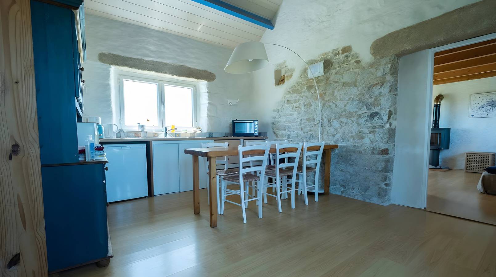 L'ancien gonio de l'île in Ouessant, Région de Brest