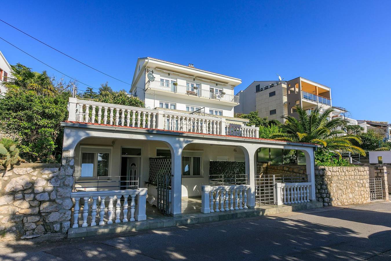 Cały apartament, Apartament wakacyjny dla 2 osób z ogród in Plaža Pazdehova-Lanterna, Dramalj