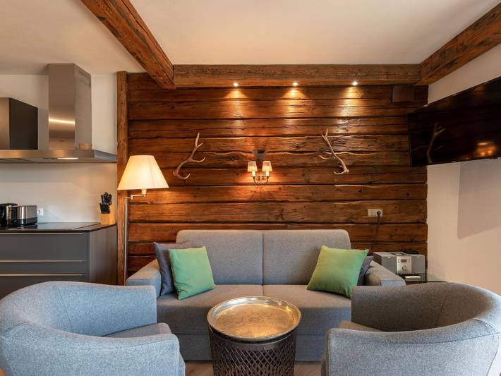 Hütte für 4 Personen, mit Terrasse und Sauna in Wagrain