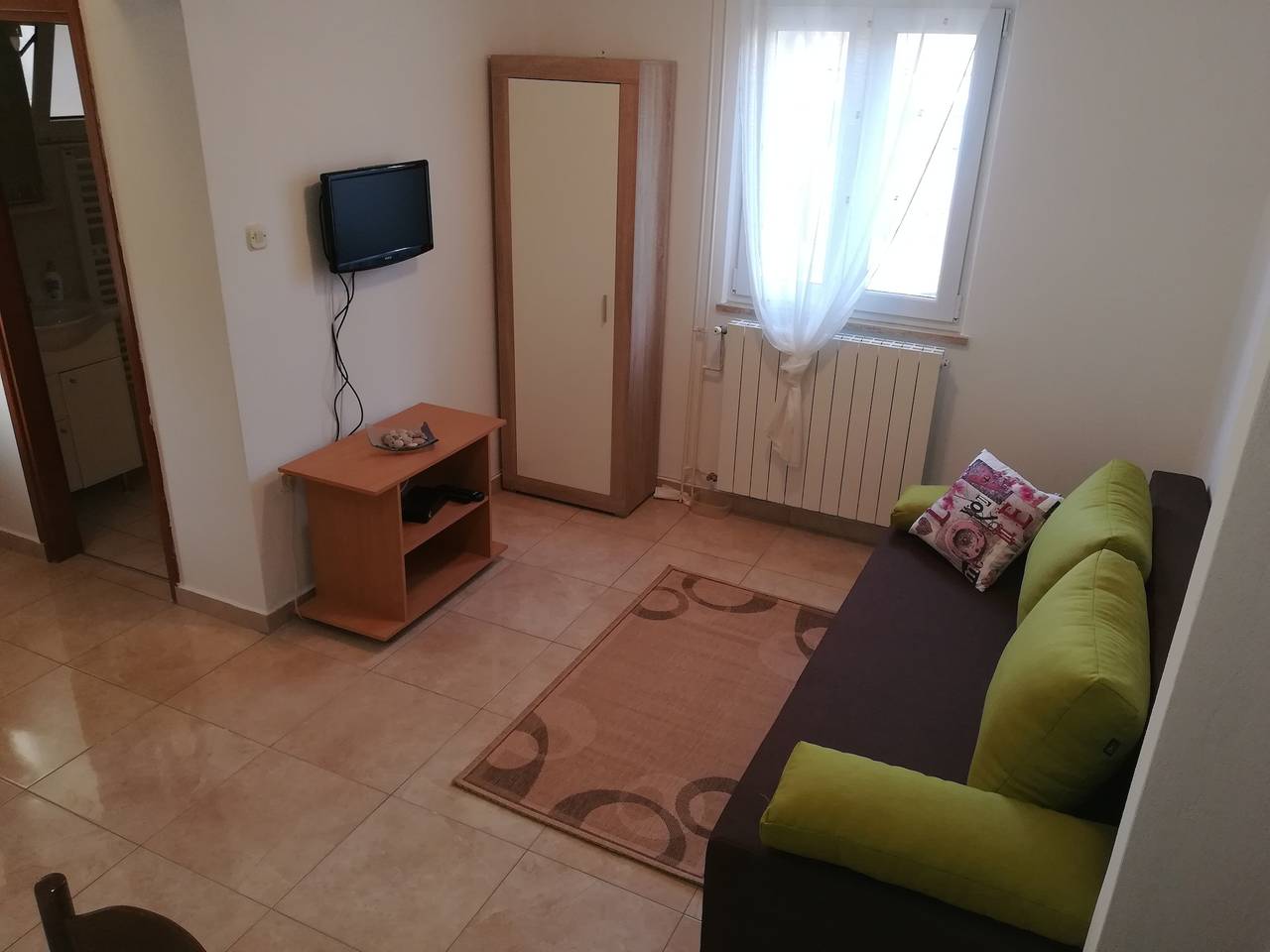 Ganze Wohnung, 1-Zimmer-Ferienwohnung mit Terrasse Vinez, Labin A-11851-a in Vinez, Ostküste Istrien