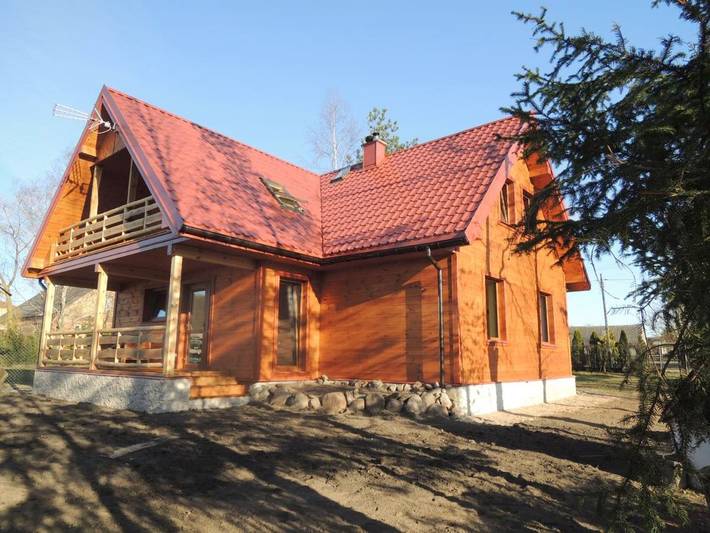 Domek letniskowy dla 14 osób, z sauna i widok oraz ogród, zwierzęta dozwolone na Podlasie