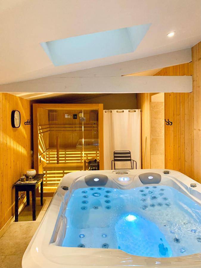 Maison d’hôte pour 5 personnes, avec jacuzzi ainsi que sauna et jardin, adapté aux familles à La Chapelle-Souëf - 4