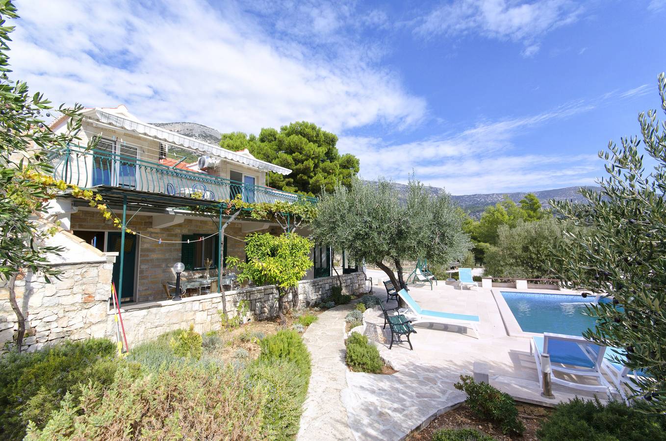 House Ratac in Bol, Brac