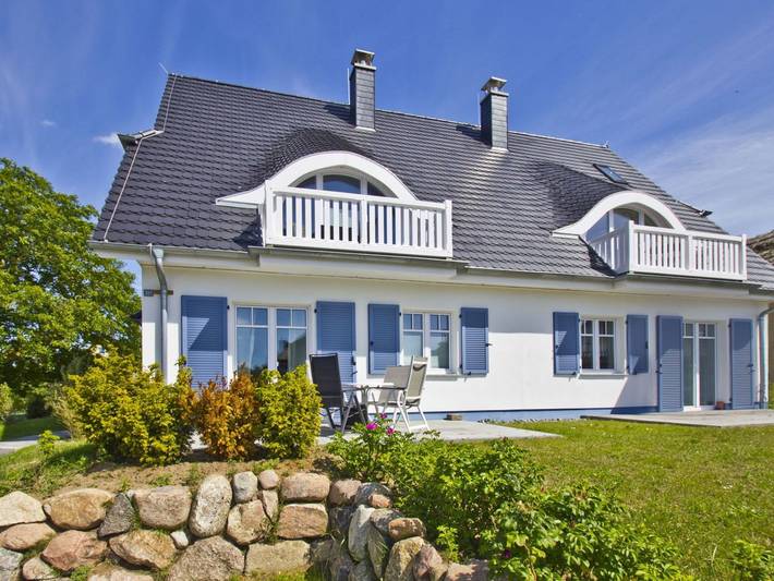 Ferienhaus mit Meerblick für 6 Personen, mit Garten und Terrasse