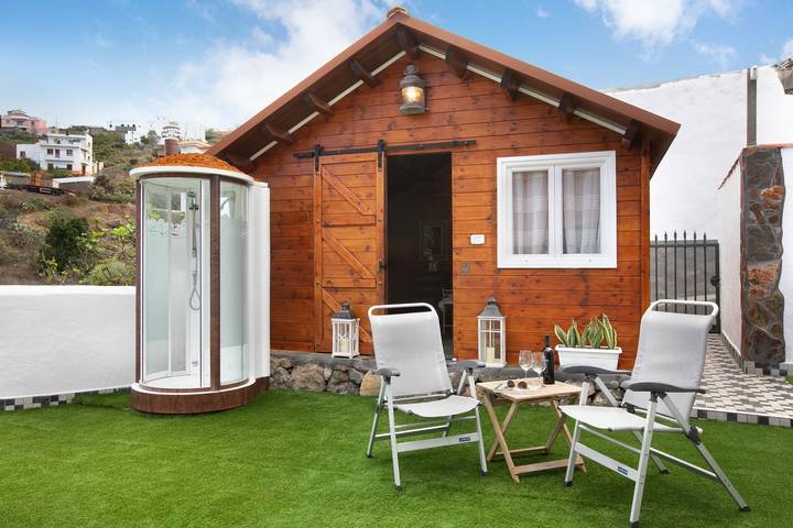 Location de vacances pour 2 personnes, avec jacuzzi et jardin, adapté aux familles à San Juan de la Rambla