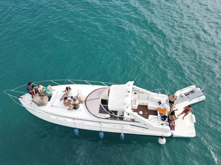 Boot für 6 Personen, mit Terrasse und Ausblick