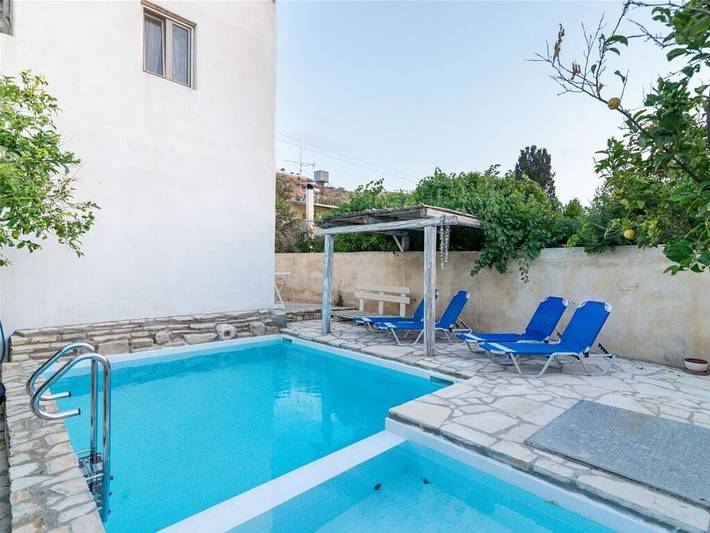 Ferienhaus für 4 Personen, mit Pool und Garten sowie Balkon in Pitsidia - 2