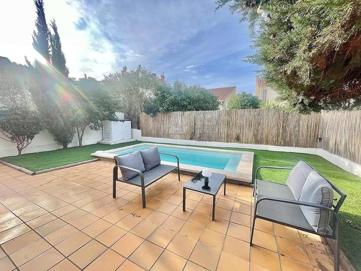 Villa pour 6 personnes, avec jardin ainsi que piscine et balcon à Canet-en-Roussillon - 2