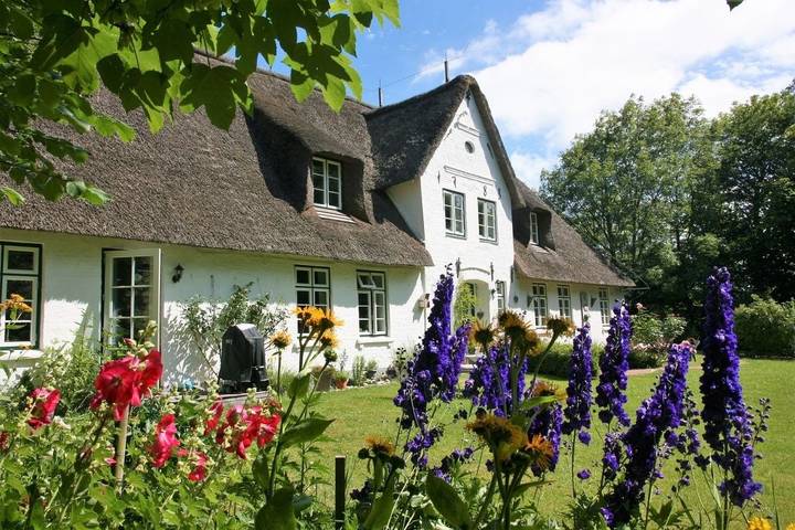 Ferienwohnung für 4 Personen, mit Sauna und Garten in der Husumer Bucht