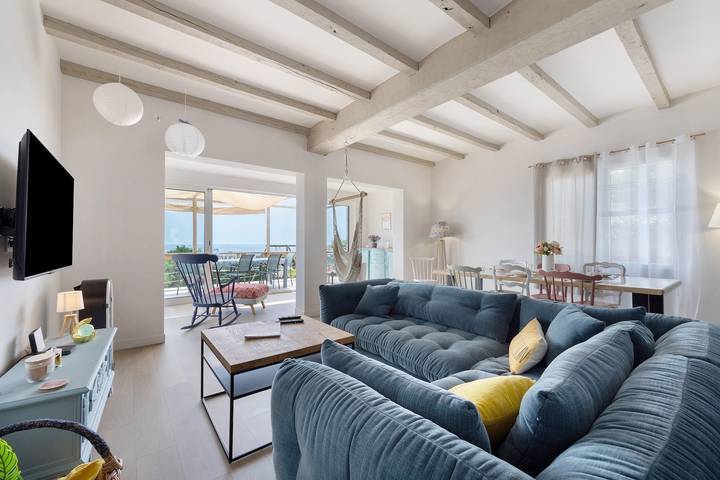 Location de vacances pour 8 personnes, avec Jardin