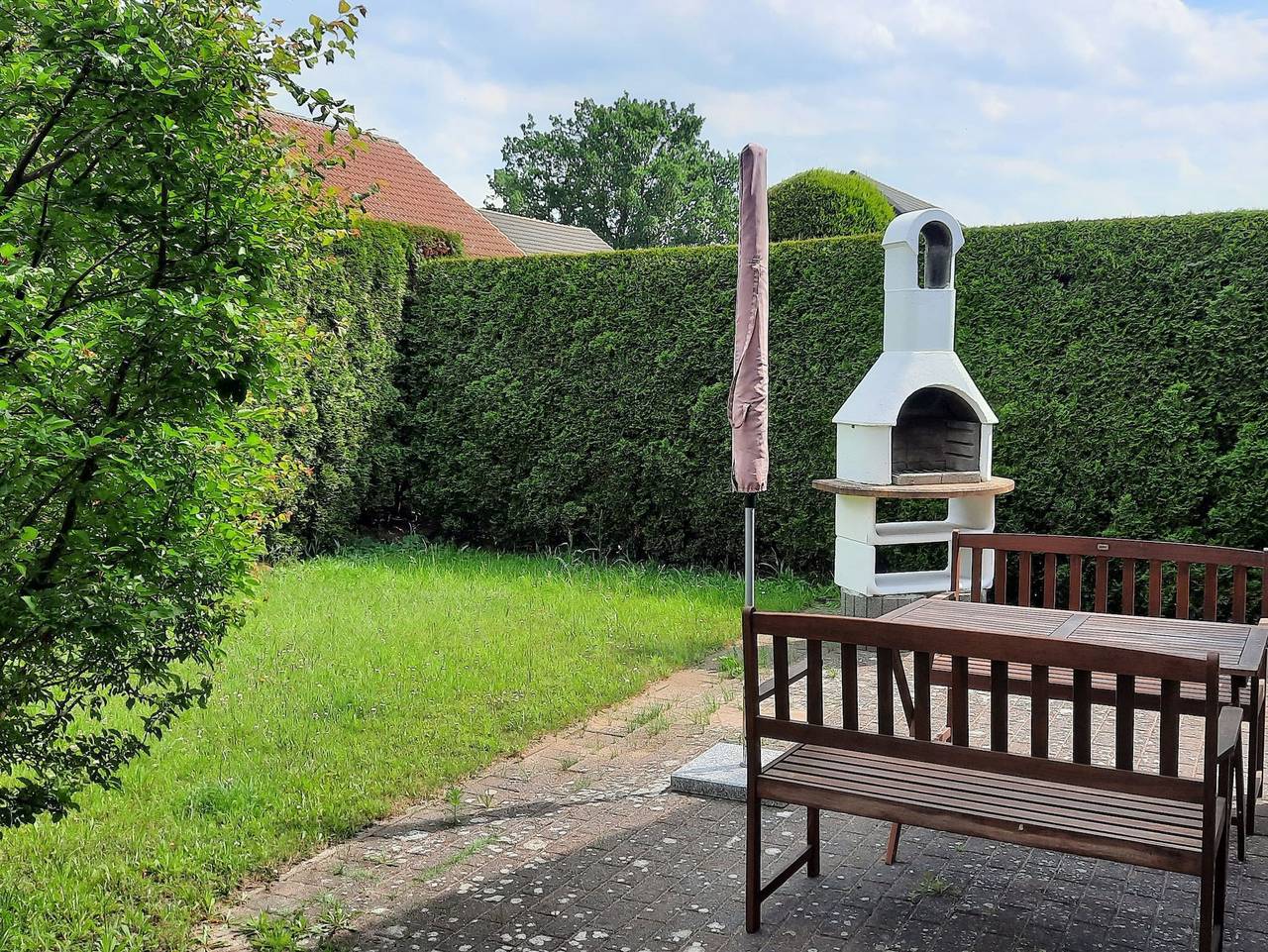 Ganze Ferienwohnung, Ferienhaus Wilhelmine Ferienwohnungen mit Garten & Grill - Fewo Eg in Mölschow, Usedomer Norden