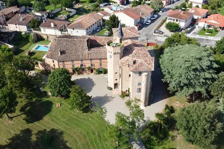 Appartement de vacances pour 6 personnes, avec Terrasse et Jardin ainsi que Piscine et Vue