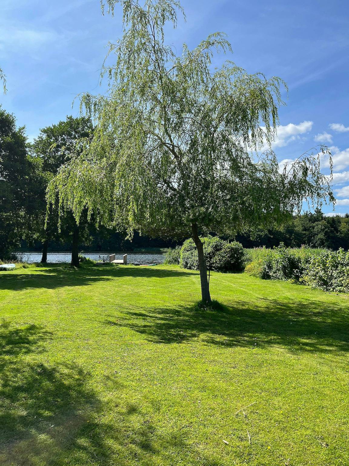 Schönes Haus mit Badesteg am Ry Møllesø in Ry, Skanderborg