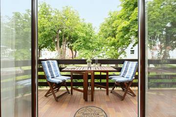 Hütte für 2 Personen, mit Balkon in Schleswig-Holstein