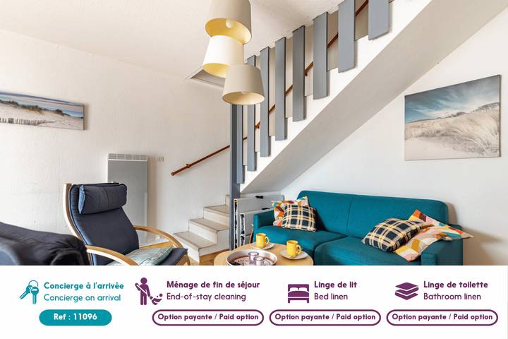 Location de vacances pour 6 personnes, avec jardin dans Plage des Becs - 2