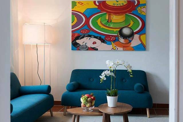 Ferienhaus für 6 Personen, mit Balkon und Terrasse sowie Garten und Ausblick
