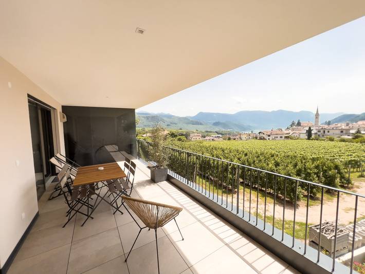 Ferienwohnung für 2 Personen, mit Balkon und Seeblick am Kalterer See - 4
