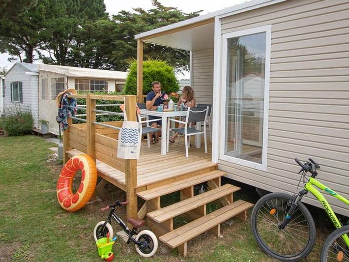 Mobil home pour 4 personnes, avec bassin pour enfant à Préfailles - 2