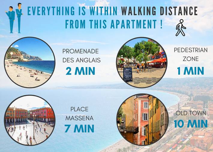 Gîte pour 4 personnes dans Casino Du Palais De La Mediterranee - 4