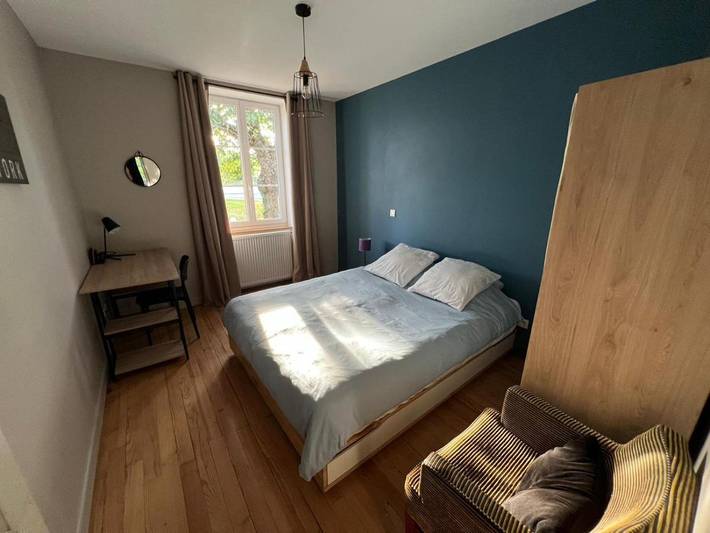 Gîte pour 4 personnes, avec jardin et vue ainsi que terrasse et piscine à Saint-Julien (Rhône) - 4